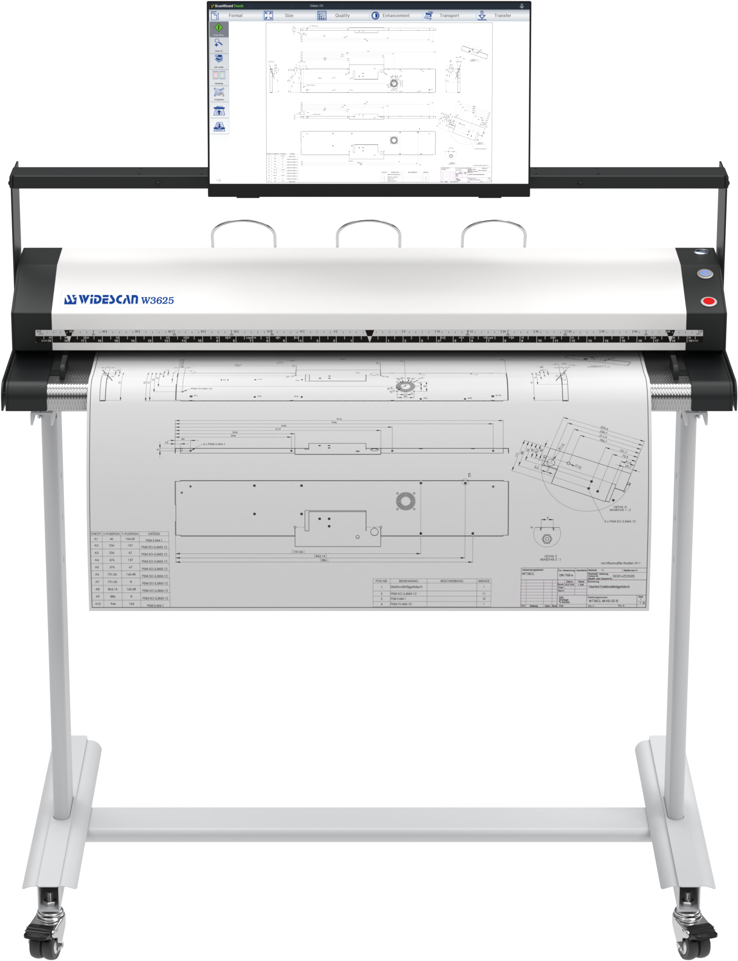 WideSCAN W3625 L4